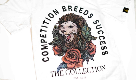 Competition Breeds Success Tee | White