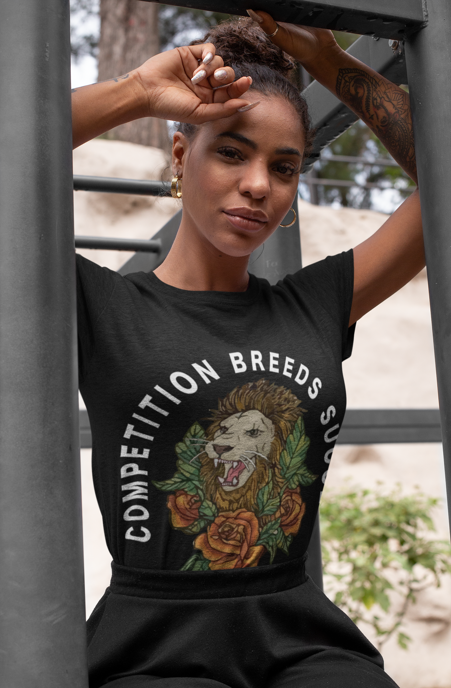 Competition Breeds Success Tee | Black